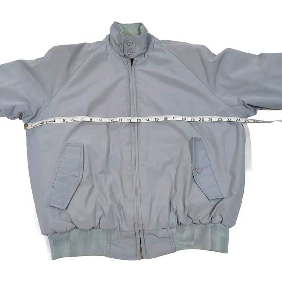 VTG WC Outerwear Jacket Mens Size XL Solid Gray Red Plaid Flannel Lined FLAWS - Picture 8 of 16